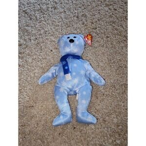 TY Vintage 1999 Holiday Teddy Beanie Babies Retired 12/23/99 New with Mint Tags!